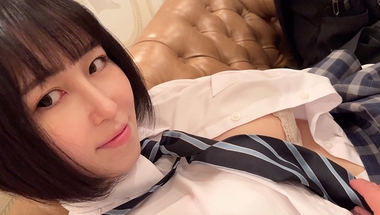 534POK-054 激レア_黒パンストの制服女子とハメ撮り_SNSで知り合った美脚娘に種付SEX