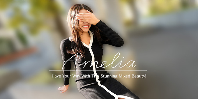HEYZO 3740 – Have Your Way With This Stunning Mixed Beauty! – Amelia