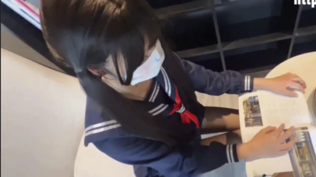 Black Silk Schoolgirl Seduces Teacher