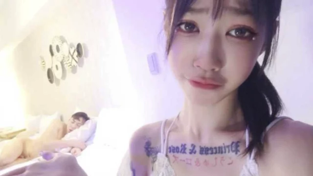 Taiwanese Innocent Face Mei Luo With Slutty Demon Tattoo